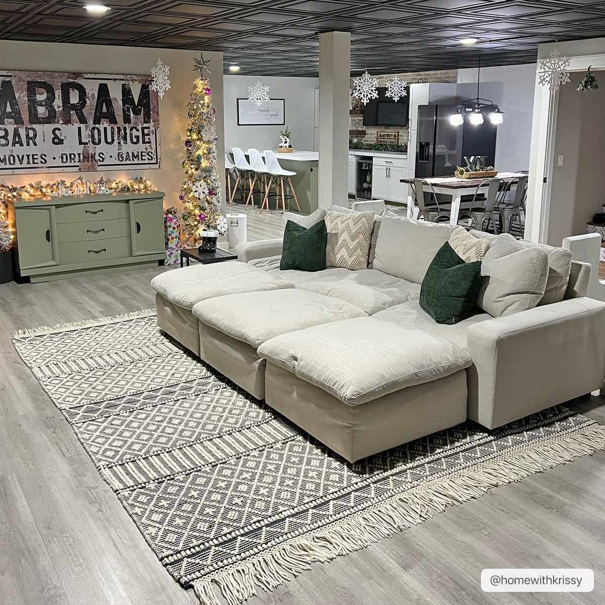 Hauteloom Leon LNHW White Woven/Flatwoven Wool Rug