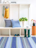 dash albert fiesta stripe da662 french blue rug