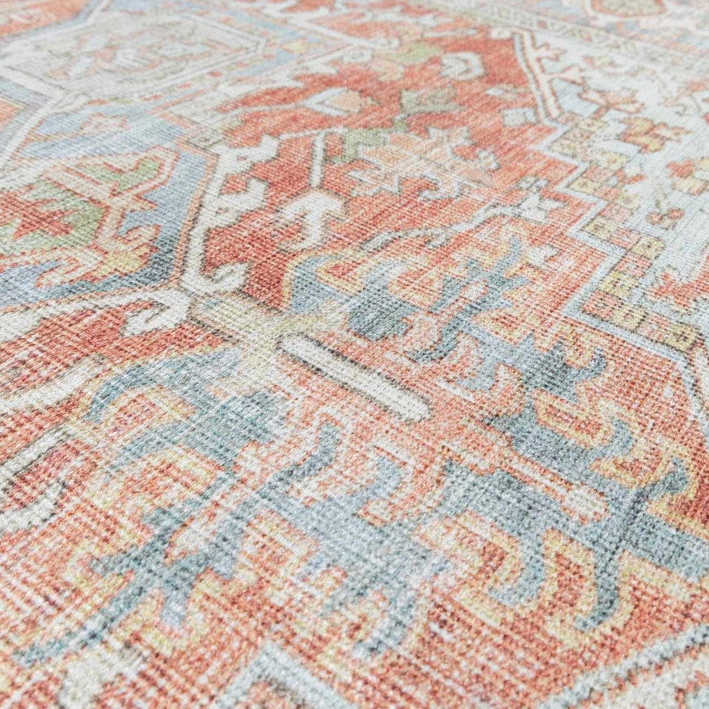 Hauteloom Maayon MAA Denim Machine Made Polyester Rug