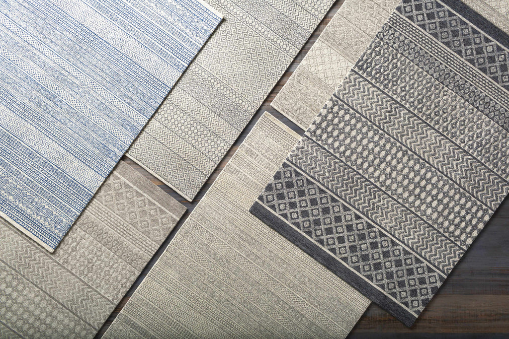 Hauteloom ALLP Medium Gray Hand Tufted Wool Rug