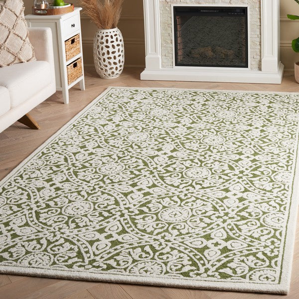 safavieh clearance metro met256y green rug