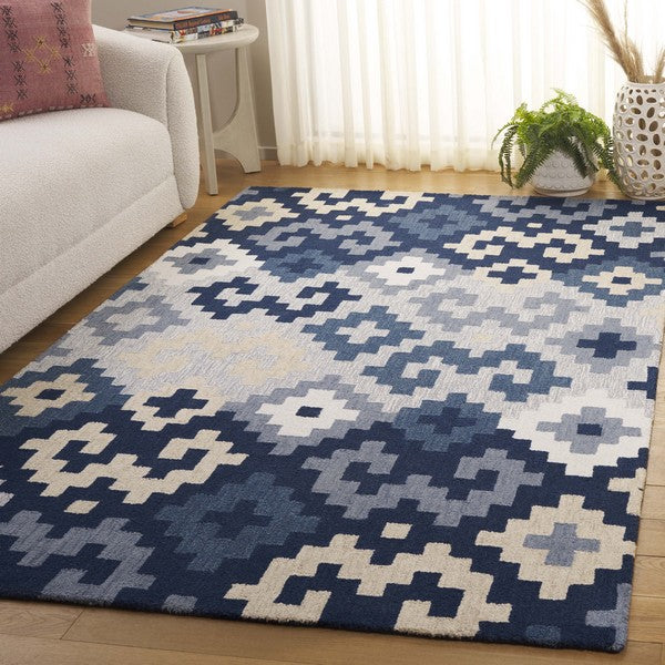 safavieh clearance metro met380m blue rug