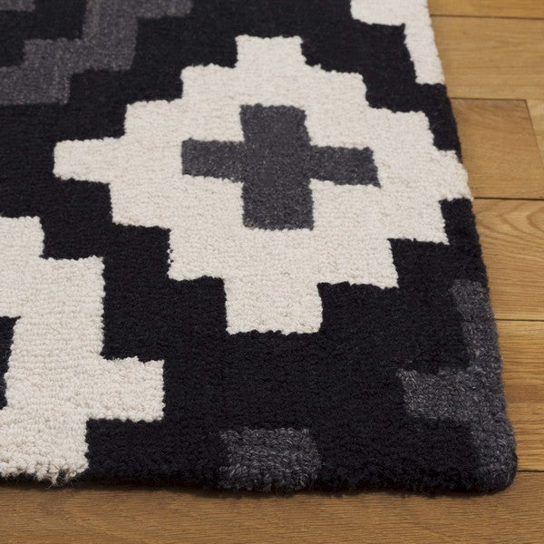 safavieh clearance metro met380z black rug