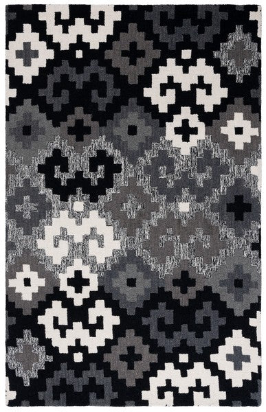 safavieh clearance metro met380z black rug