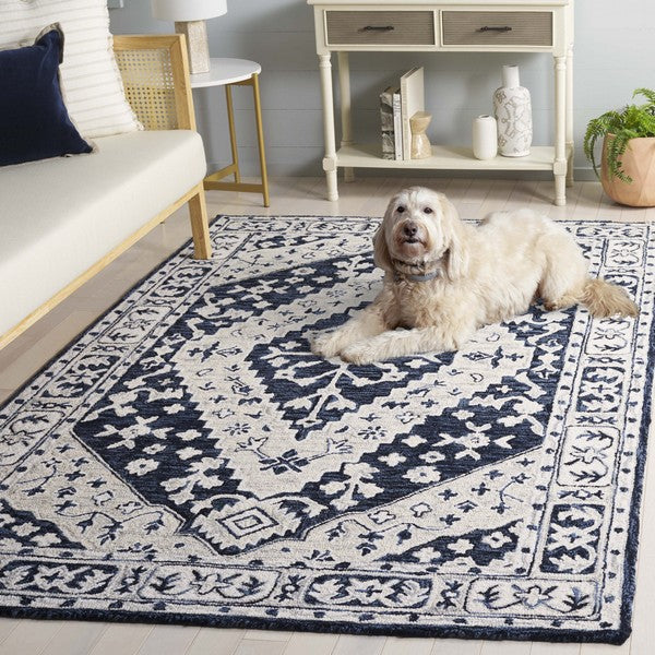 safavieh clearance metro met474n navy rug