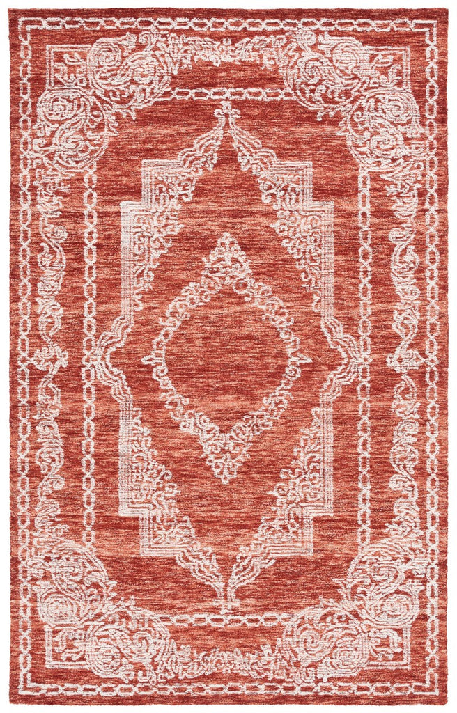 safavieh clearance metro met575p rust rug