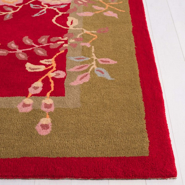 safavieh clearance metro met725q red rug
