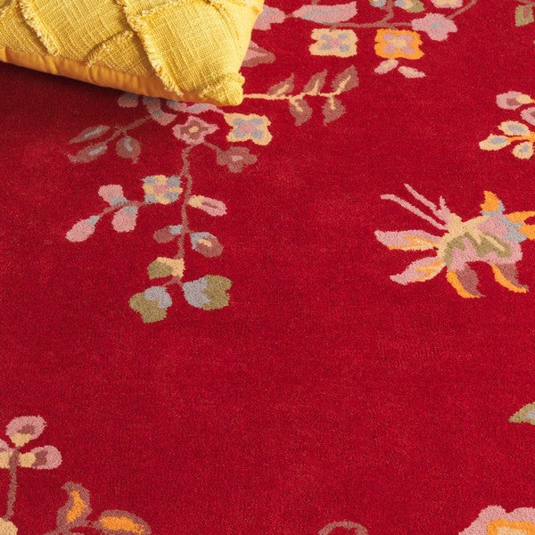 safavieh clearance metro met725q red rug