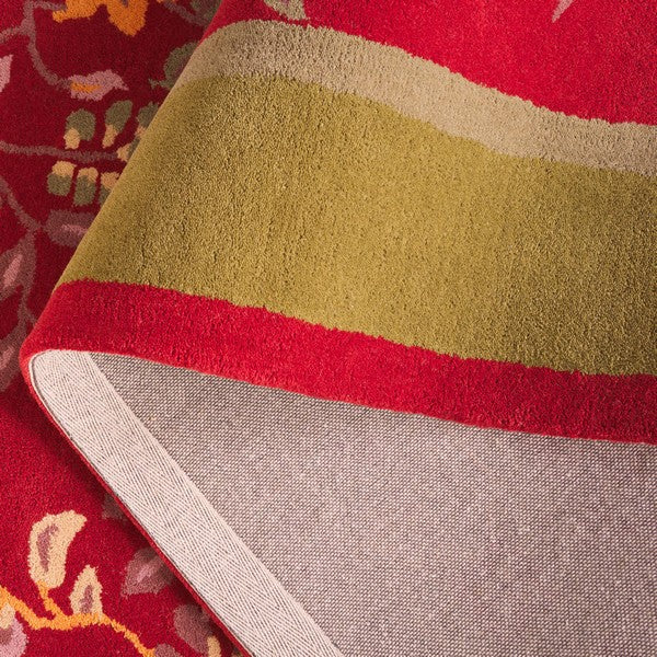 safavieh clearance metro met725q red rug