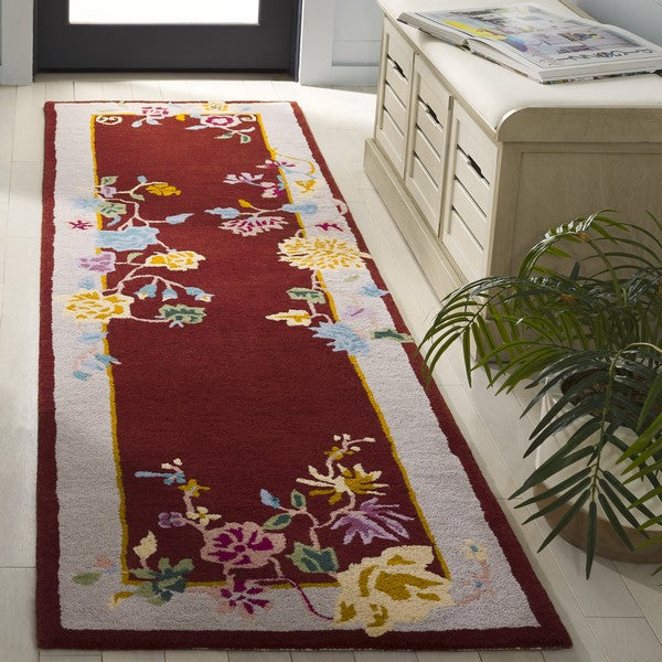 safavieh clearance metro met729p rust rug