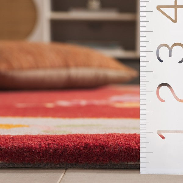 safavieh clearance metro met729p rust rug