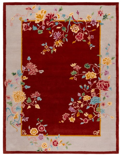 safavieh clearance metro met729p rust rug