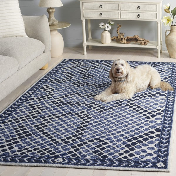 safavieh clearance metro met758n navy rug