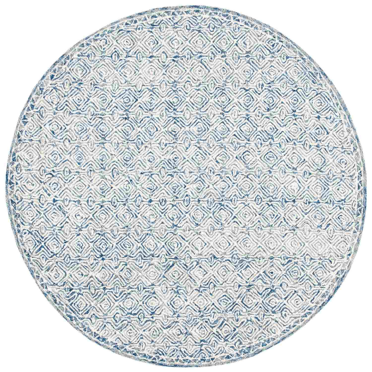 Safavieh Clearance Micro-Loop MLP526N Navy Rug