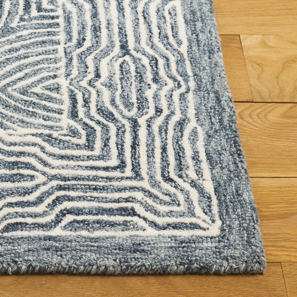 safavieh clearance micro loop mlp928n navy rug