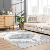 Hauteloom Amir SMNCAMIRTA1 Cream Machine Made Polypropylene Rug