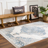 Hauteloom Amir SMNCAMIRTA1 Cream Machine Made Polypropylene Rug