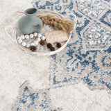 Hauteloom Amir SMNCAMIRTA1 Cream Machine Made Polypropylene Rug