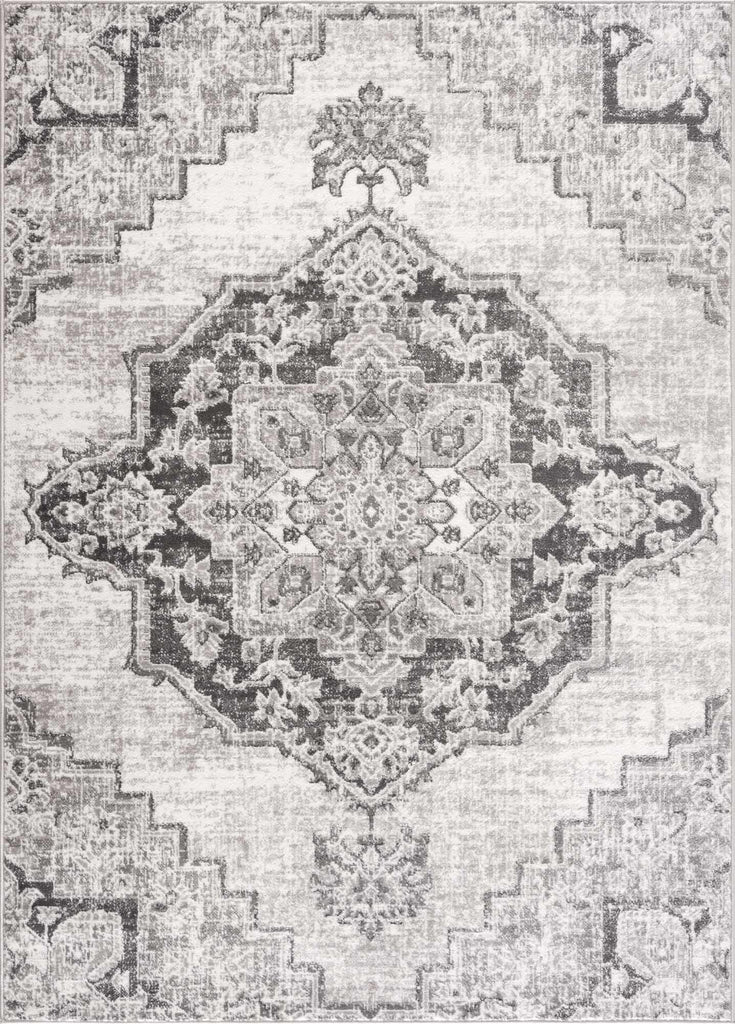 Hauteloom Elani SMNCELANIA1 Cream Machine Made Polypropylene Rug