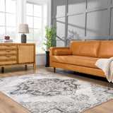 Hauteloom Elani SMNCELANIA1 Cream Machine Made Polypropylene Rug