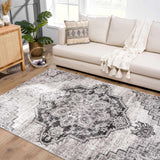 Hauteloom Elani SMNCELANIA1 Cream Machine Made Polypropylene Rug