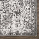 Hauteloom Eddie SMNCEDDIEA1 Medium Gray Machine Made Polypropylene Rug
