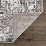 Hauteloom Eddie SMNCEDDIEA1 Medium Gray Machine Made Polypropylene Rug