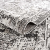 Hauteloom Eddie SMNCEDDIEA1 Medium Gray Machine Made Polypropylene Rug