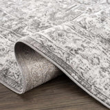Hauteloom Eddie SMNCEDDIEA1 Medium Gray Machine Made Polypropylene Rug