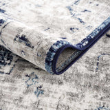 Hauteloom Buenaventura SMNCBUENBA1 Navy Machine Made Polypropylene Rug