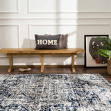 Hauteloom Buenaventura SMNCBUENBA1 Navy Machine Made Polypropylene Rug