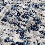 Hauteloom Buenaventura SMNCBUENBA1 Navy Machine Made Polypropylene Rug