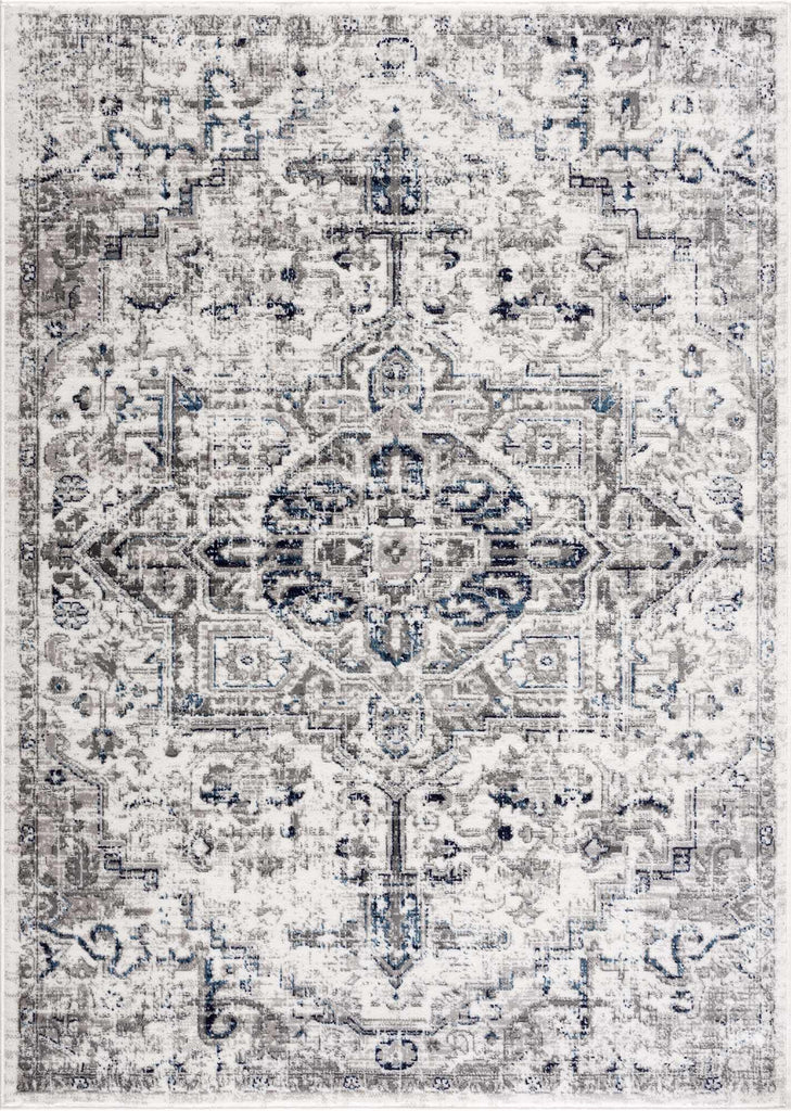 Hauteloom Buenaventura SMNCBUENBA2 Cream Machine Made Polypropylene Rug