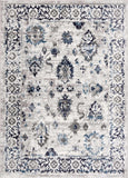 Hauteloom Duena SMNCDUENAA1 Light Gray Machine Made Polypropylene Rug