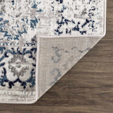 Hauteloom Duena SMNCDUENAA1 Light Gray Machine Made Polypropylene Rug