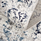 Hauteloom Duena SMNCDUENAA1 Light Gray Machine Made Polypropylene Rug