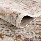 Hauteloom Moneymore MNY Charcoal Machine Made Polypropylene Rug
