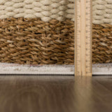 Hauteloom Moneymore MNY Charcoal Machine Made Polypropylene Rug