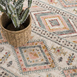 Hauteloom Moneymore MNY Charcoal Machine Made Polypropylene Rug
