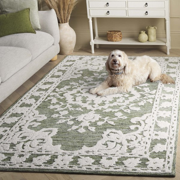 safavieh clearance marquee mrq505y green rug