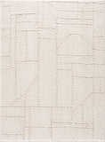 Hauteloom Andia HMSGANDIAA2 Cream Machine Made Polyester Rug