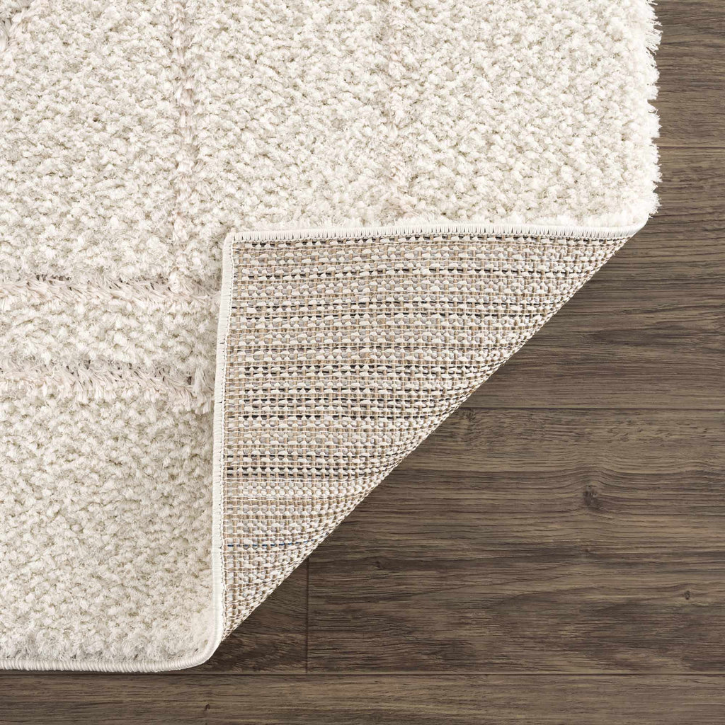 Hauteloom Andia HMSGANDIAA2 Cream Machine Made Polyester Rug