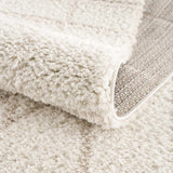 Hauteloom Andia HMSGANDIAA2 Cream Machine Made Polyester Rug
