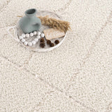 Hauteloom Andia HMSGANDIAA2 Cream Machine Made Polyester Rug