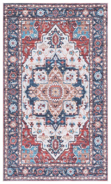 safavieh clearance martha stewart washable msrw113q rust rug