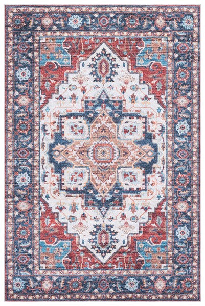 safavieh clearance martha stewart washable msrw113q rust rug