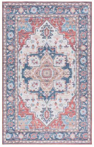 safavieh clearance martha stewart washable msrw113q rust rug