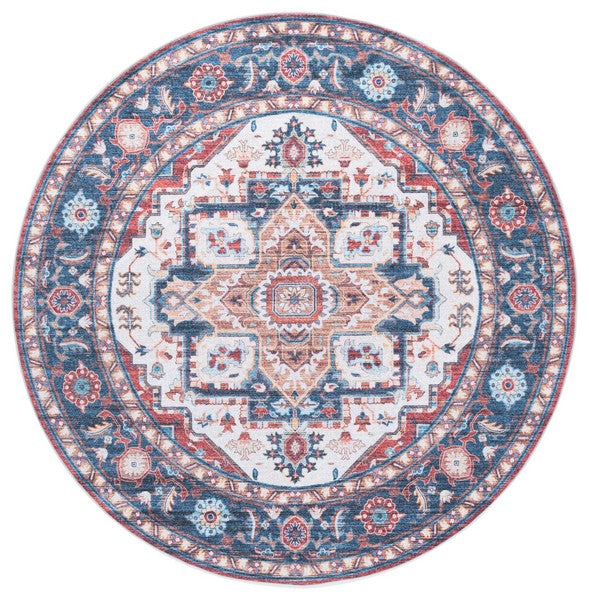 safavieh clearance martha stewart washable msrw113q rust rug