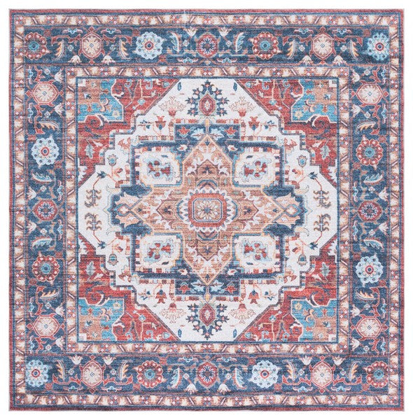 safavieh clearance martha stewart washable msrw113q rust rug
