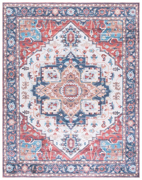 safavieh clearance martha stewart washable msrw113q rust rug